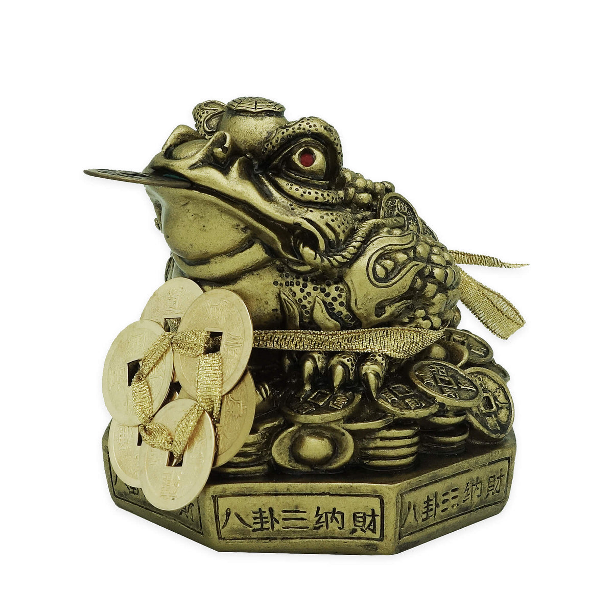 Supreme 6 Emperors' Coins Money Frog on Bagua (L) – FORTUNE WONDER